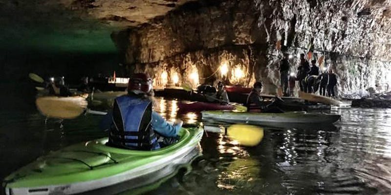 Cave Kayaking and Camping at the Red River Gorge